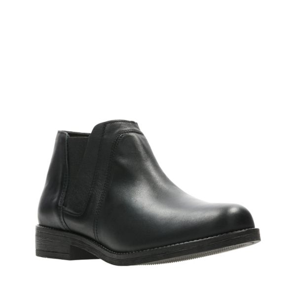 Clarks Womens Demi Beat Ankle Boots Black | UK-4761298